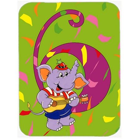 SKILLEDPOWER Happy 6th Birthday Age 6 Mouse Pad; Hot Pad or Trivet SK256673